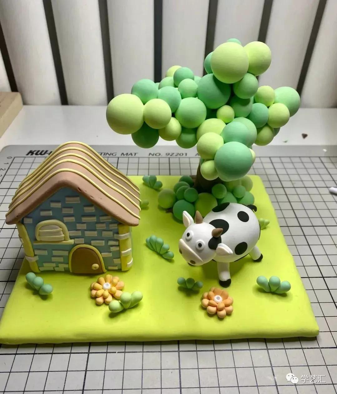 粘土手工让人想不到的超级作品,粘土手工100种简单合集