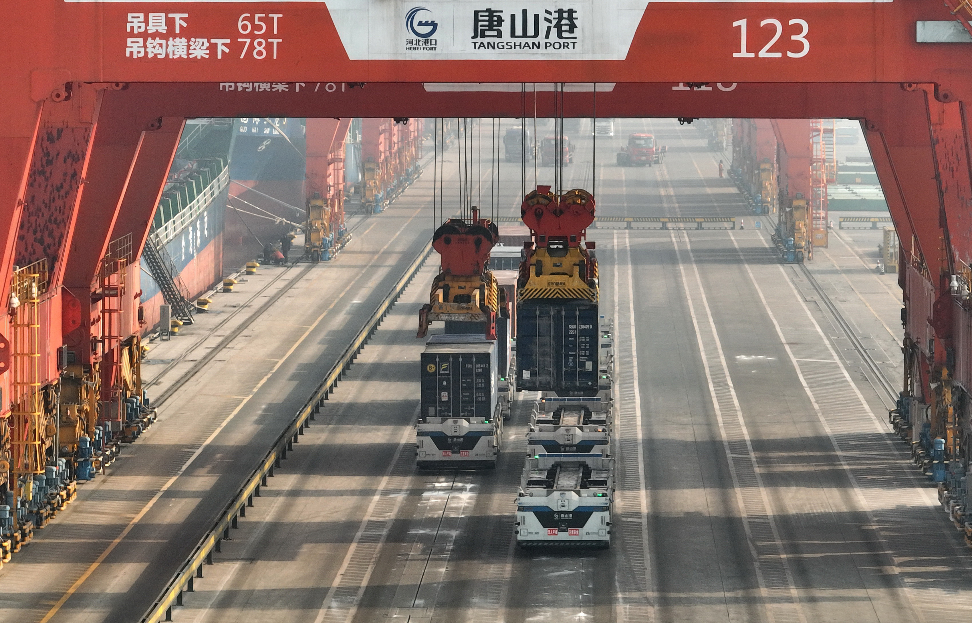 唐山港一季度业绩,唐山市第一季度项目集中开工活动