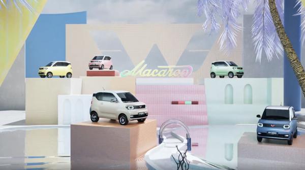 3.88万的宏光miniev几种颜色,五菱宏光miniev牛年新造型