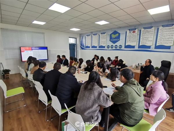 相互学习促进步，交流教学提质量——合肥市五十中学天鹅湖教育集团望岳校区与巢湖七中开展交流活动