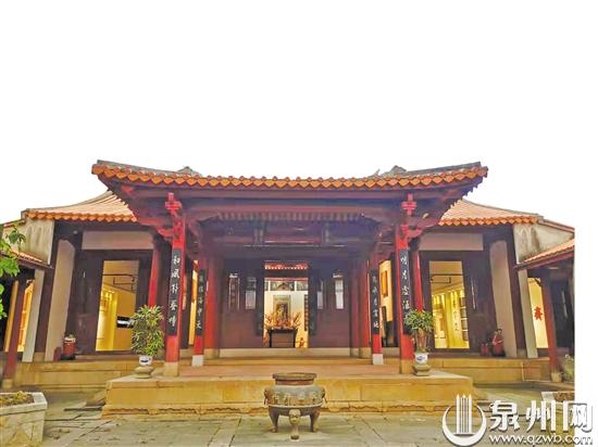 安海石井书院老照片,安海书院