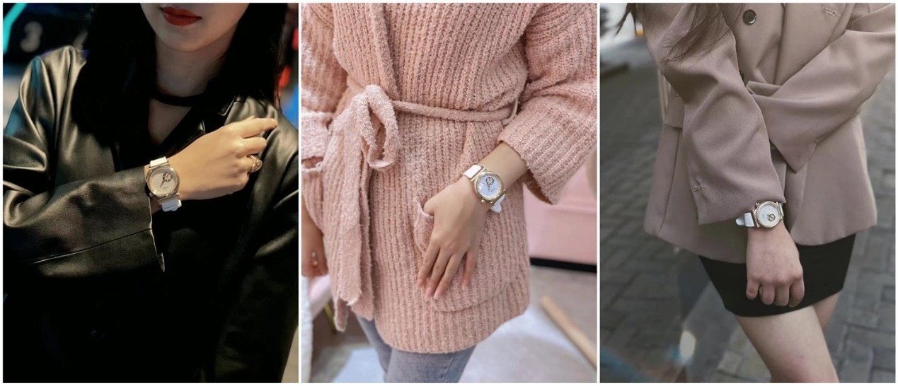 尼维达龙年腕表,尼维达女士腕表戴法