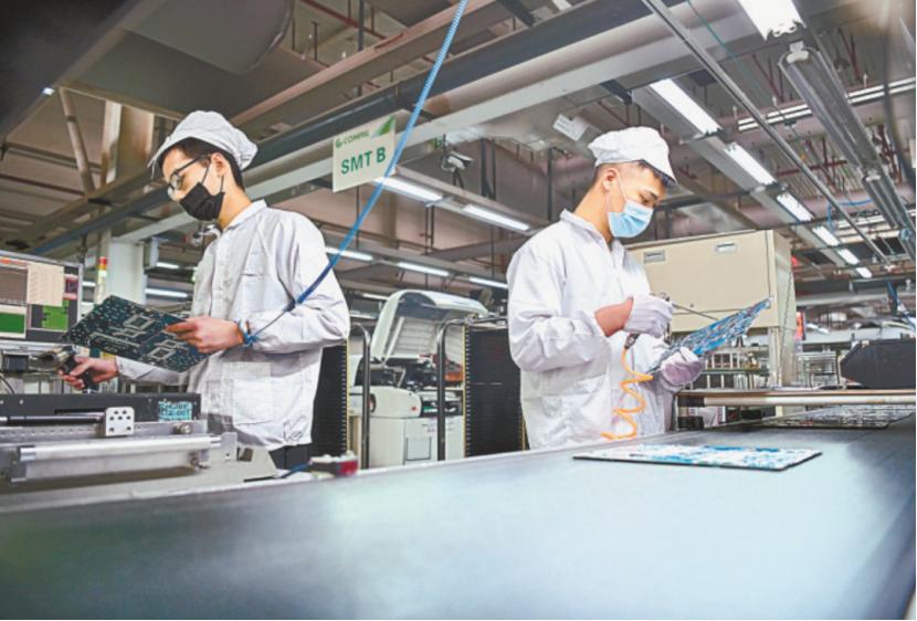 近4万人坚守岗位两江新区工业企业春节开足马力赶全球订单