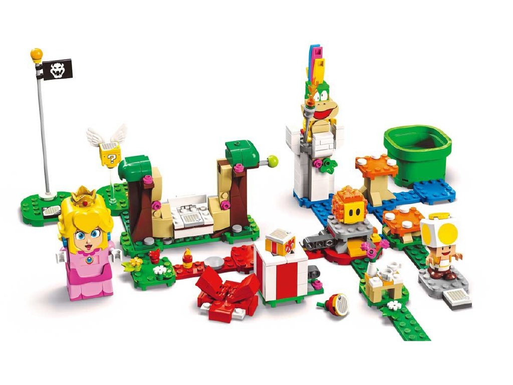 乐高马力欧公主,乐高桃花公主入门套装