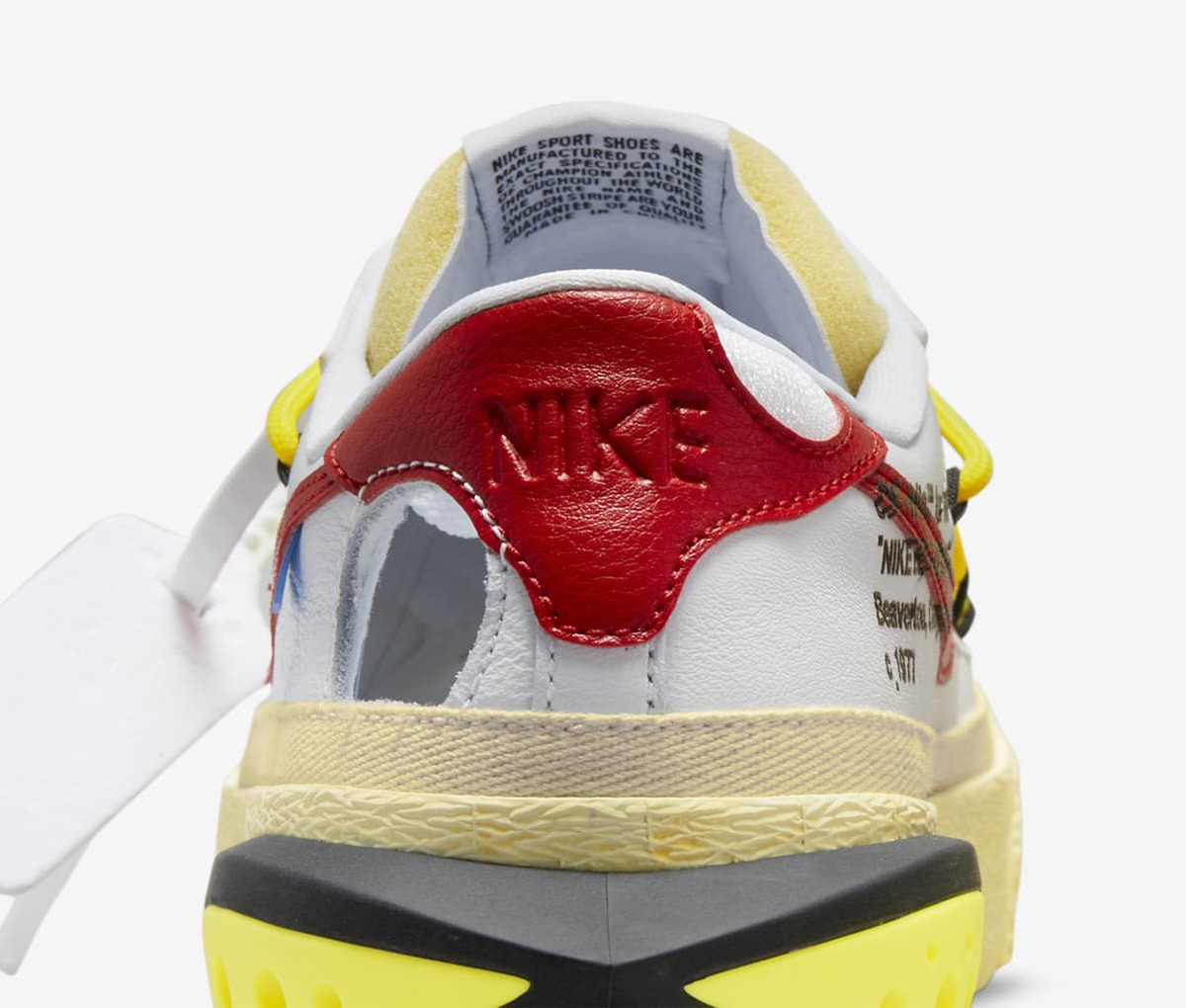 近期发售blazer上海限定,ow联名blazer南瓜配色