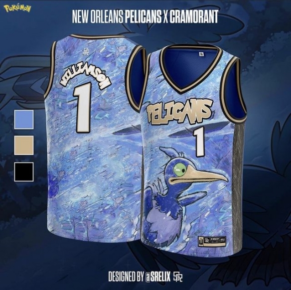 nba宝可梦,nba宝可梦球衣