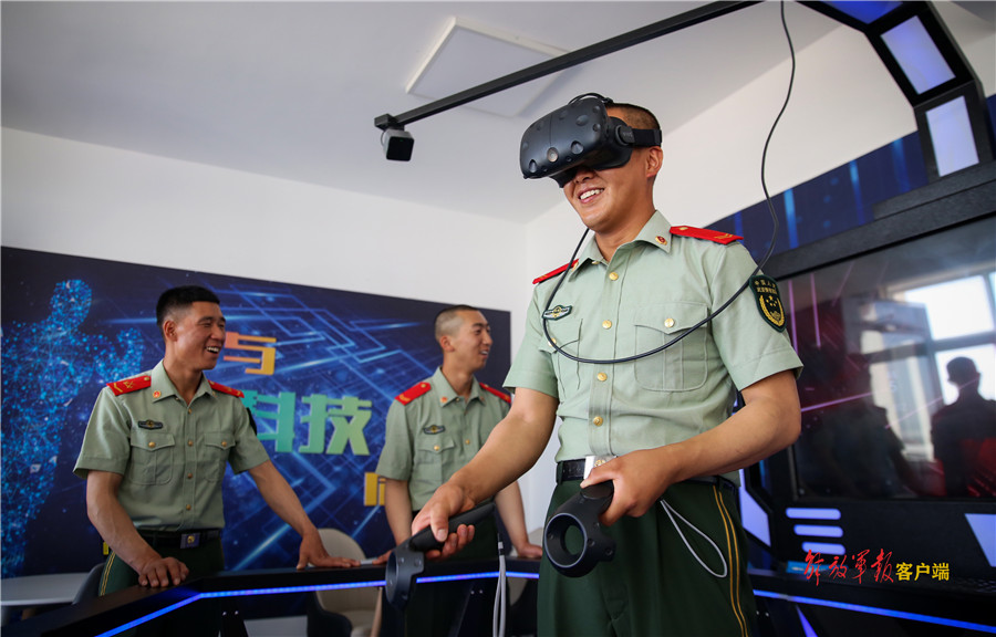 vr体验馆等你来,部队vr体验室墙