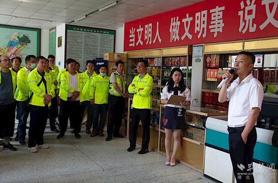 下行当日达、上行当日发，罗田农村物流三级体系见成效