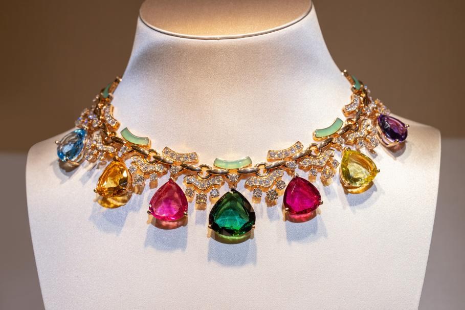 BVLGARI宝格丽EdenTheGardenofWonders奇境伊甸园高级珠宝系列于上海展览中心灿然盛放