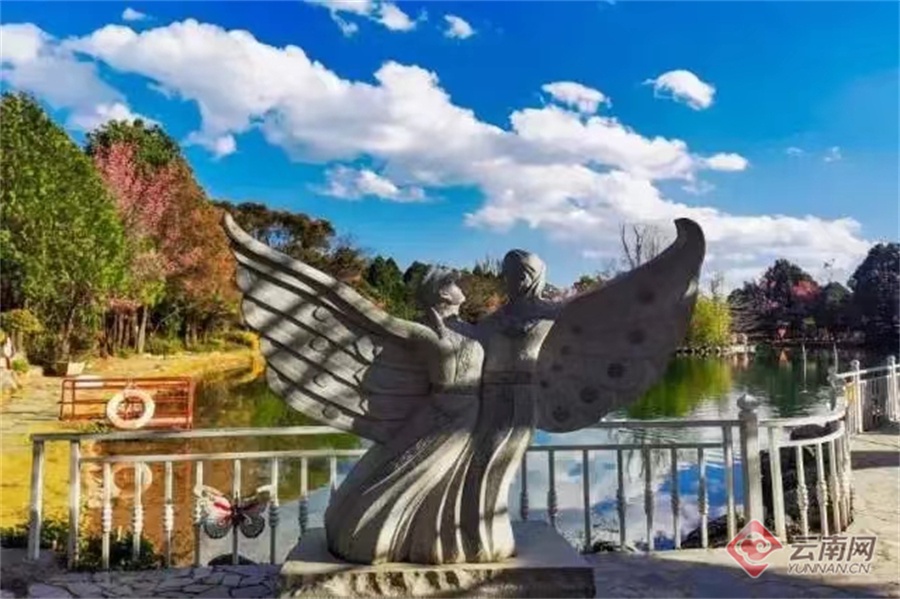 早安云南大理,大理蝴蝶泉景区与五朵金花