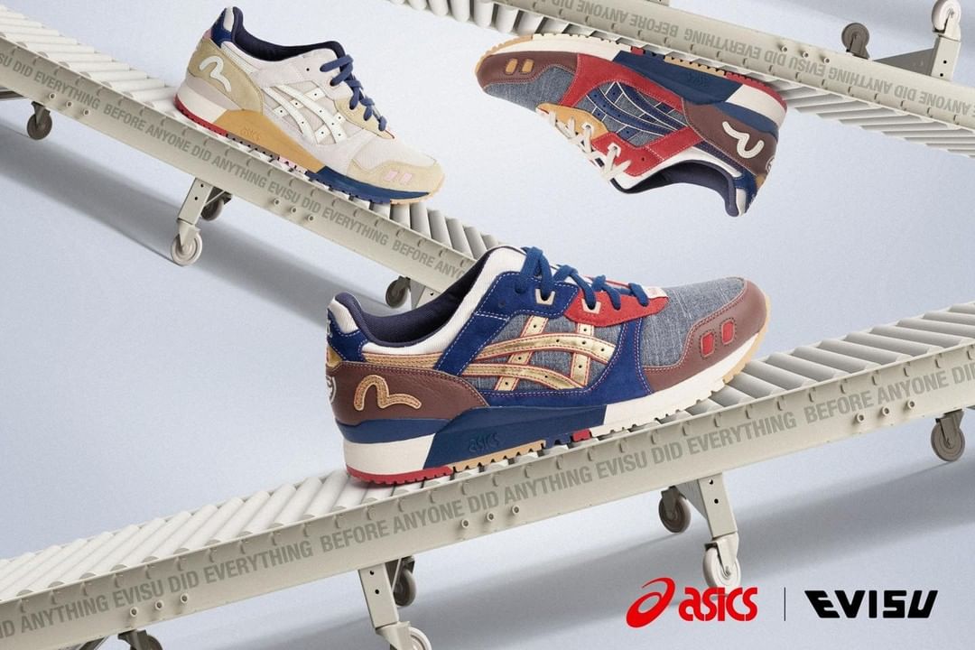 evisu鞋联名款,期盼已久的鞋子回来了