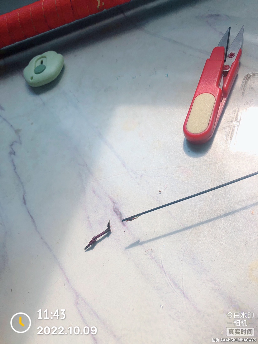 快速换竿稍绳,钓大物主线连接竿稍绑法