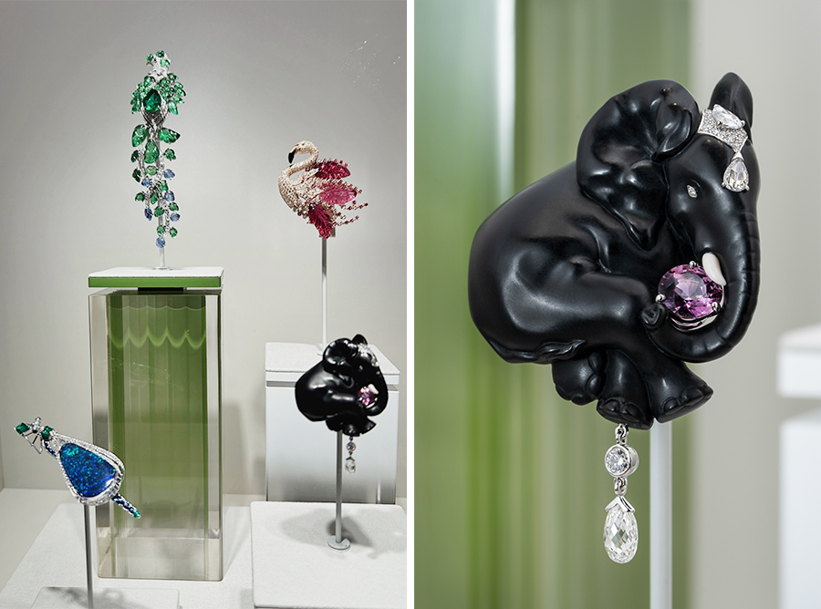 卡地亚珠宝名品欣赏,卡地亚演绎高级珠宝意象之美