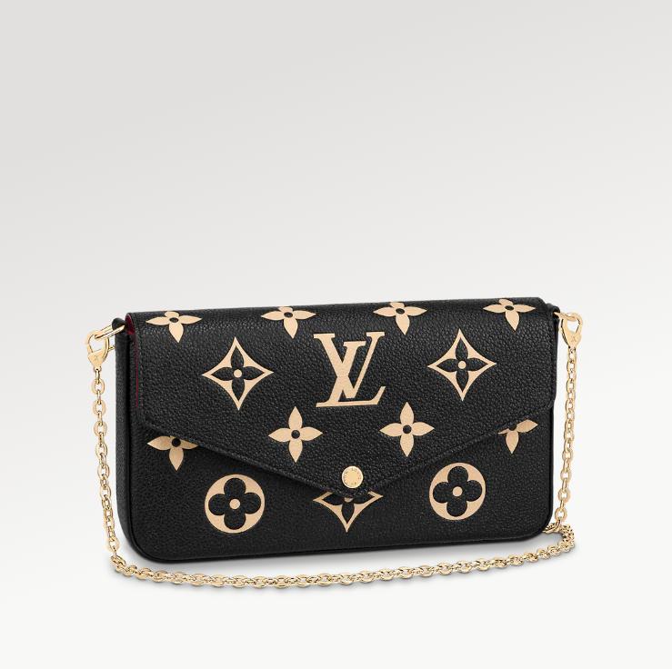 lvpochetteaccessories链条包,lvpochettefelicie链条包