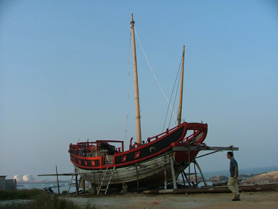 一帆风顺古船模型制作,一帆风顺古船