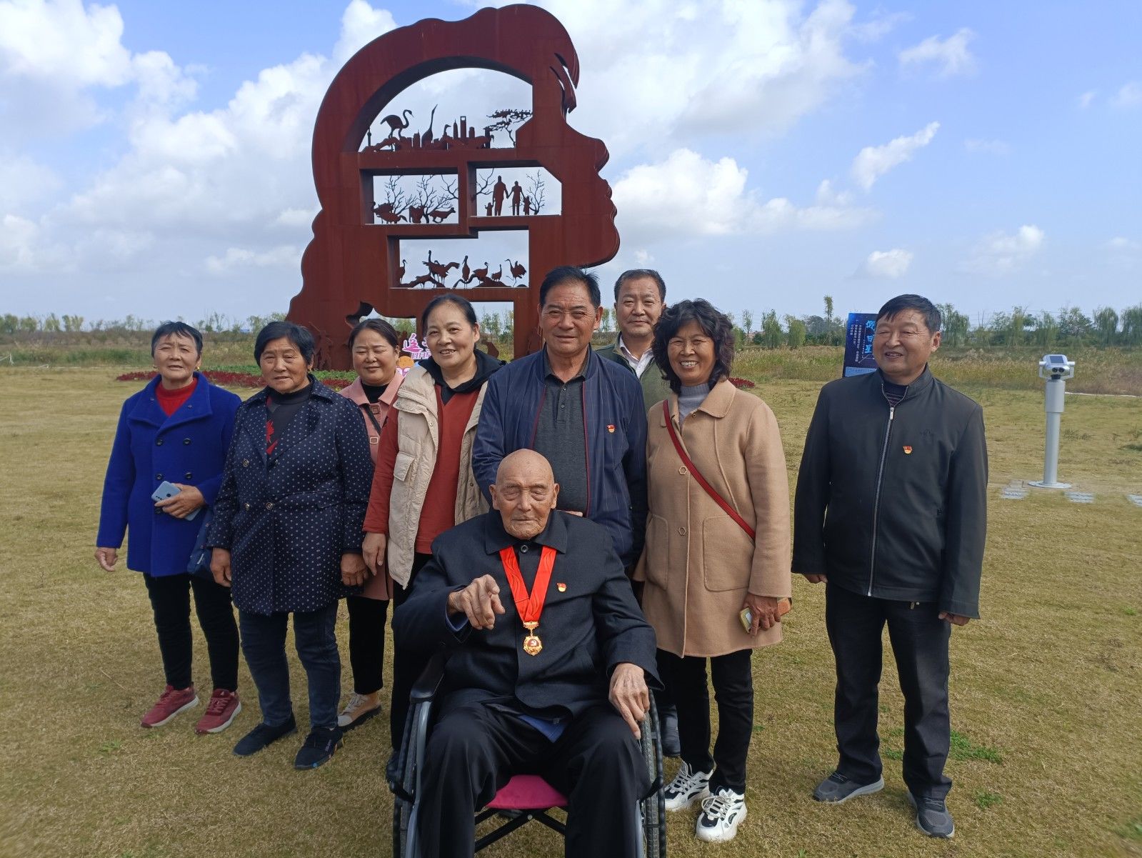 盐城射阳长荡百岁老人,射阳湖百岁老人