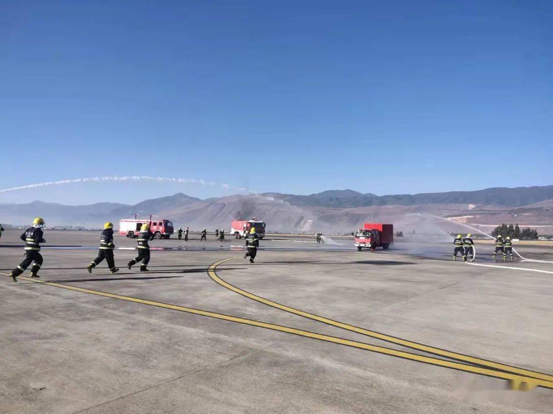 丽江机场护卫部,丽江机场消防站