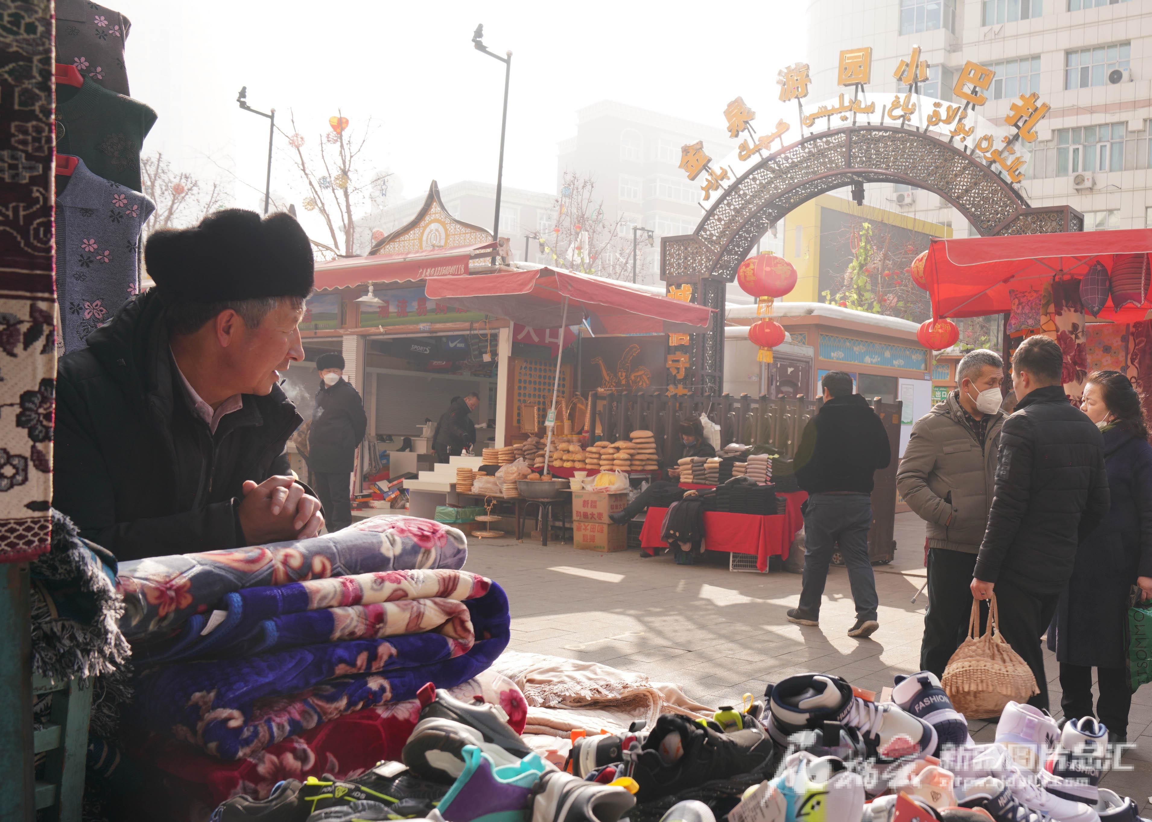 二道桥大巴扎步行街乌鲁木齐,乌鲁木齐河坝二巷小巴扎在哪