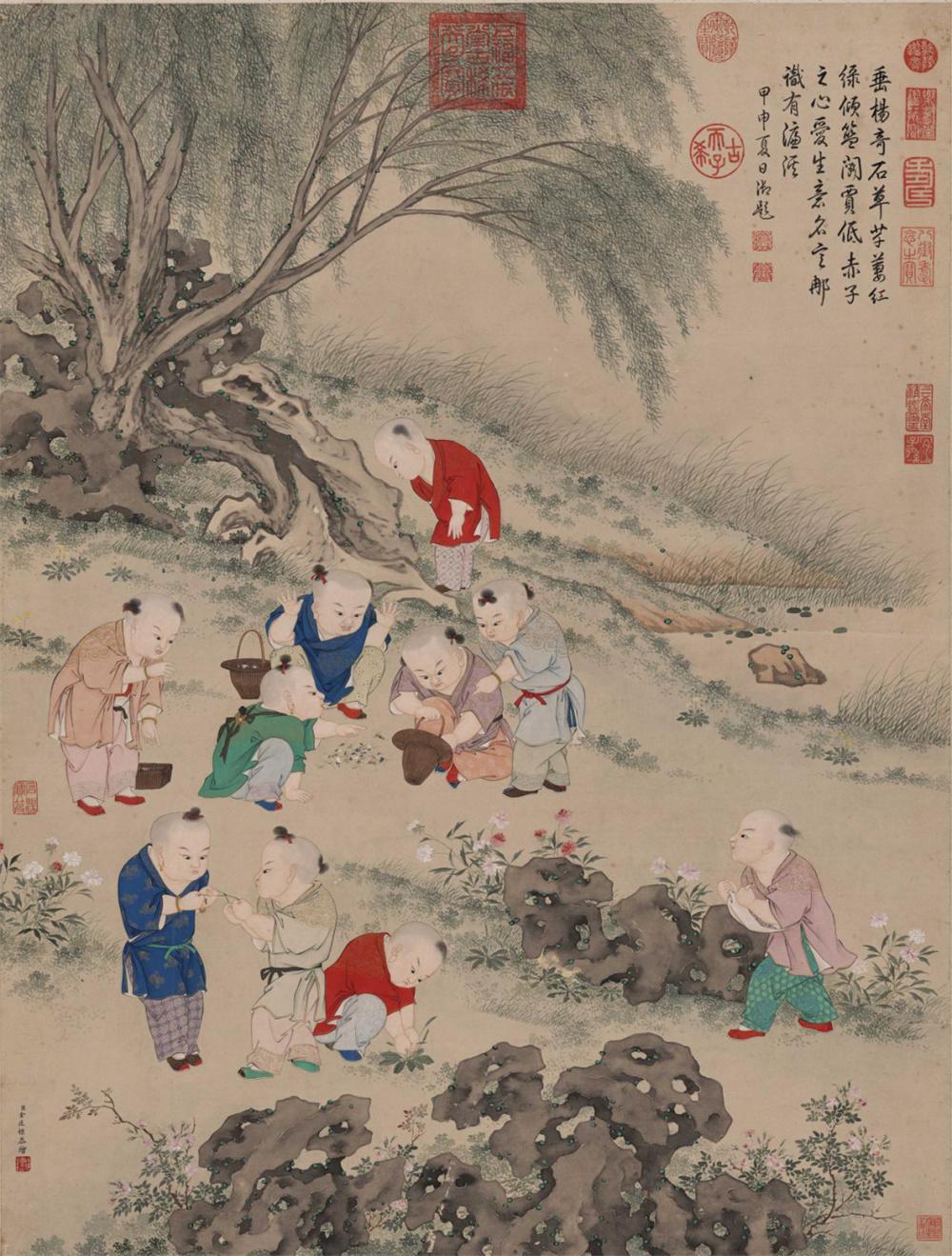 古代人春游二三事,古人春游的场景