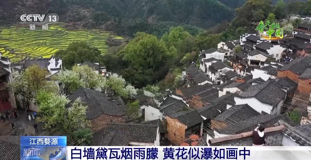 婺源人间仙境美如画,江西婺源云雾缭绕人间仙境