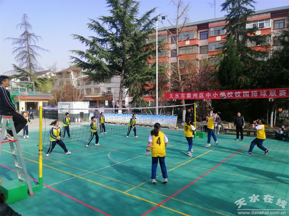 区级举办中小学篮球赛信息简报,秦州中学生篮球比赛