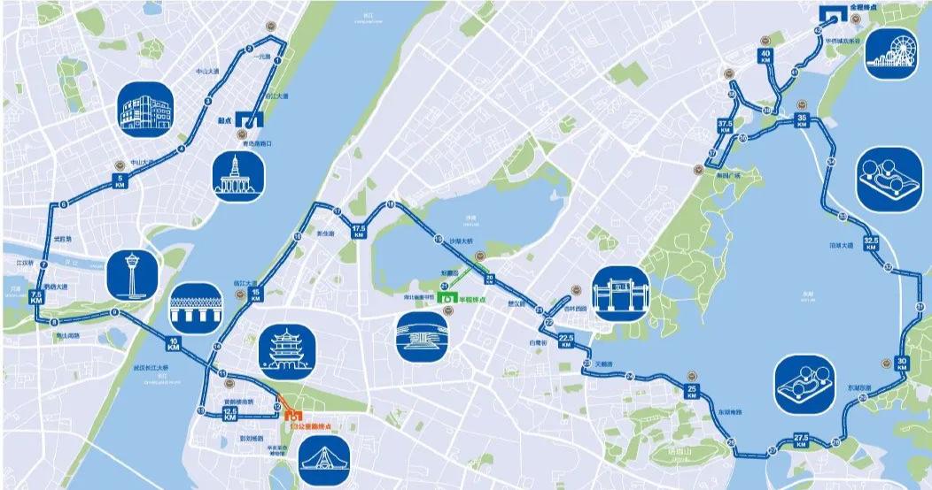 今日汉马现场直播,“汉马”周日鸣枪开赛