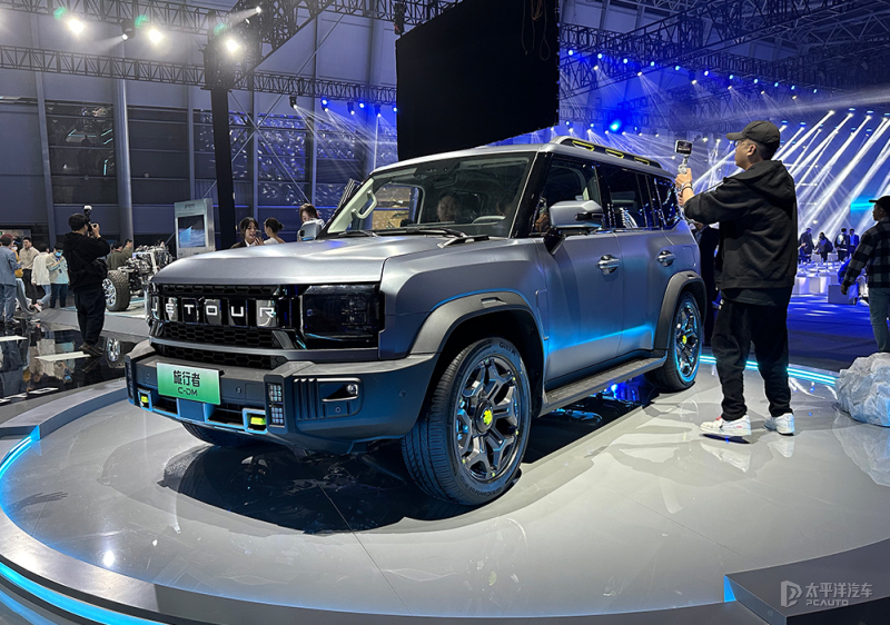捷途T-3概念车于2023捷途之夜亮相，并发布全新昆仑平台