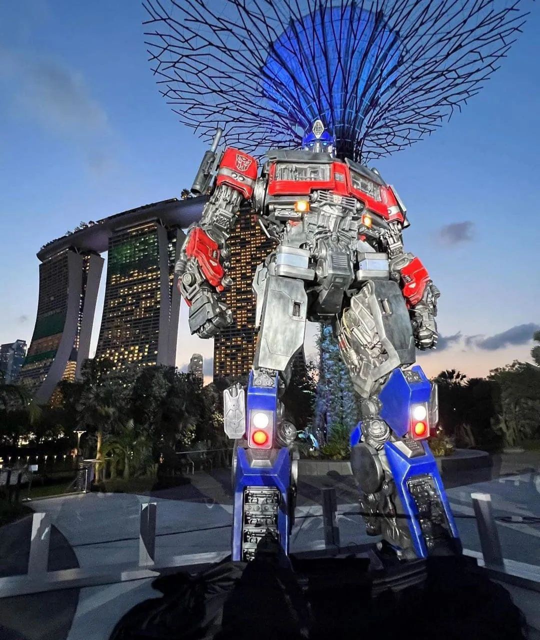 变形金刚团队演出,变形金刚幕后现场