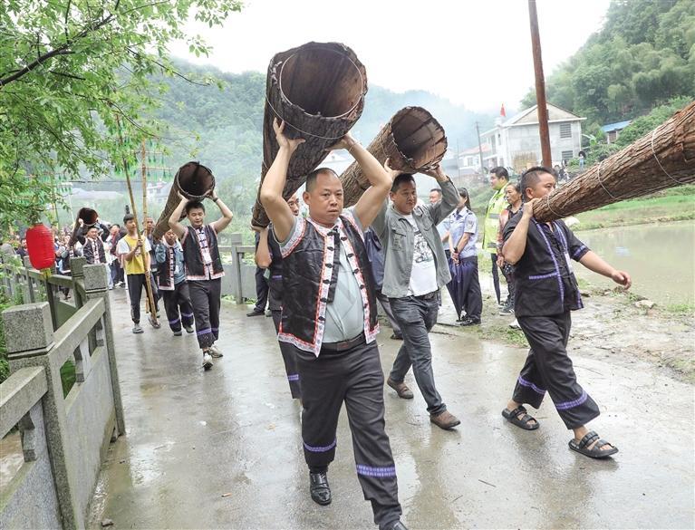 文化促发展创业促振兴——湘西（保靖）第六届农耕民俗文化节排当村“开秧门”侧记