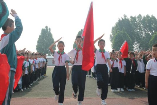 张店区傅家实验小学的运动会,淄博市傅家实验小学