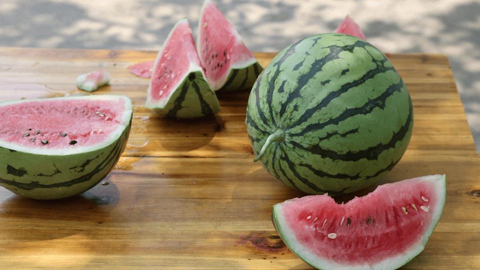 华容区*团蒲**乡，瓜瓜甜到冒泡