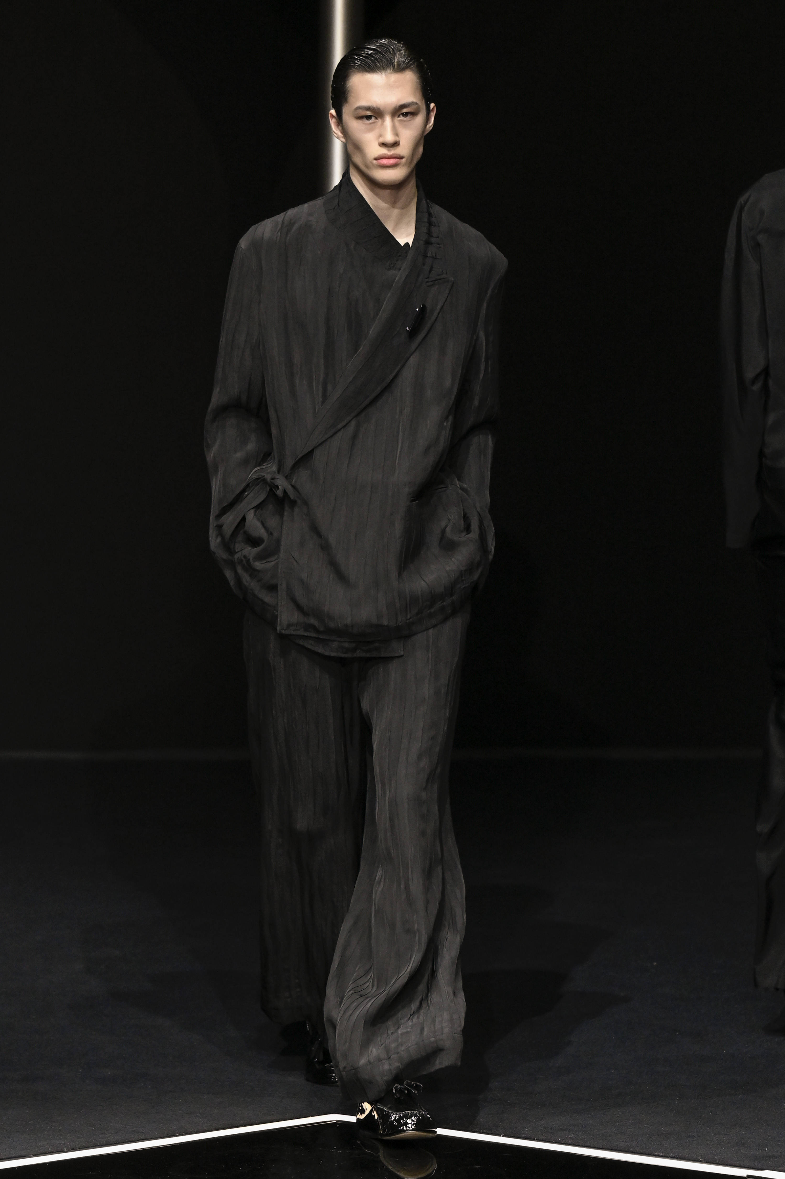 米兰时装周阿玛尼男装秀场,米兰阿玛尼秋冬男装秀