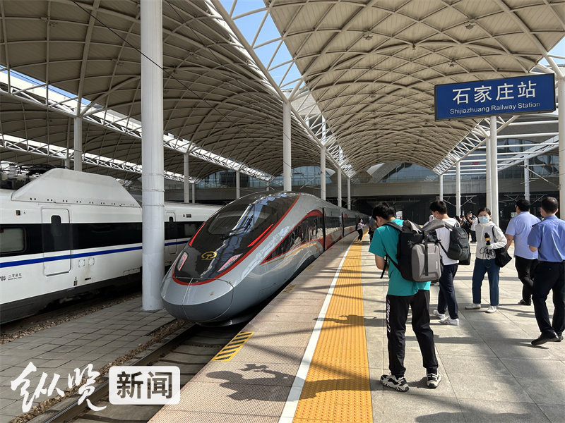 “轨道上的京津冀”越跑越快！京广高铁京武段常态化按时速350公里高标运营一周年