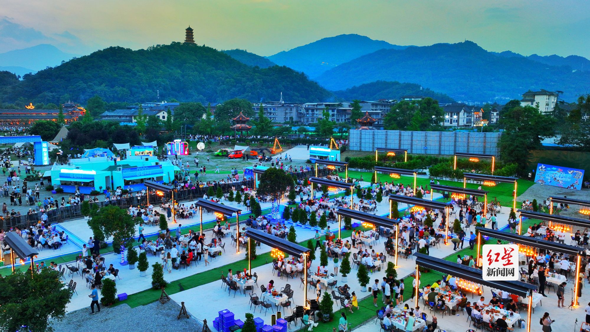 都江堰蓝眼泪啤酒节,啤酒节成都都江堰