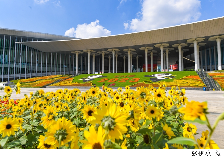 2023年第六届进博会宣传片,第六届进博会开幕宣传图