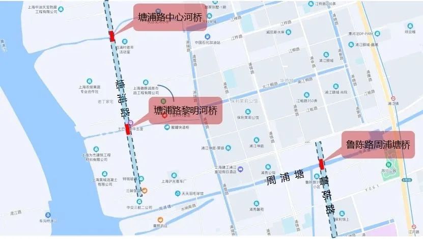 注意绕行！闵行这3座桥梁即将开展维修施工