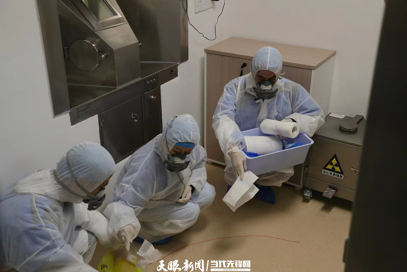 模拟核辐射实验,医院放射性物质泄漏演练方案