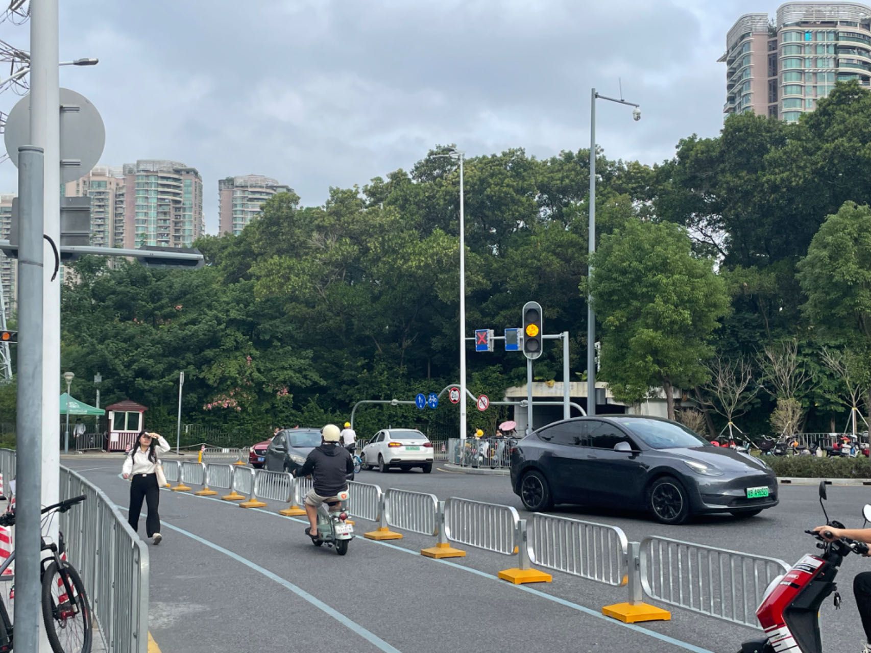 深圳福田红树林自然保护区道路,福田红树林生态自然保护区